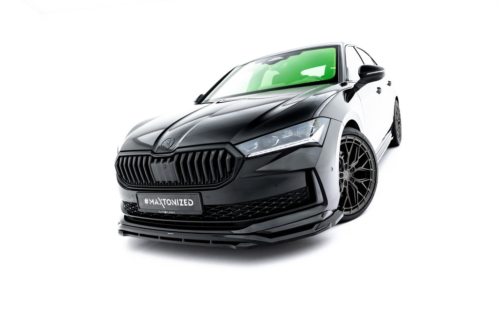 Maxton Design Splitter delantero V.1 para Skoda Superb Sportline Mk4 - imagen 2