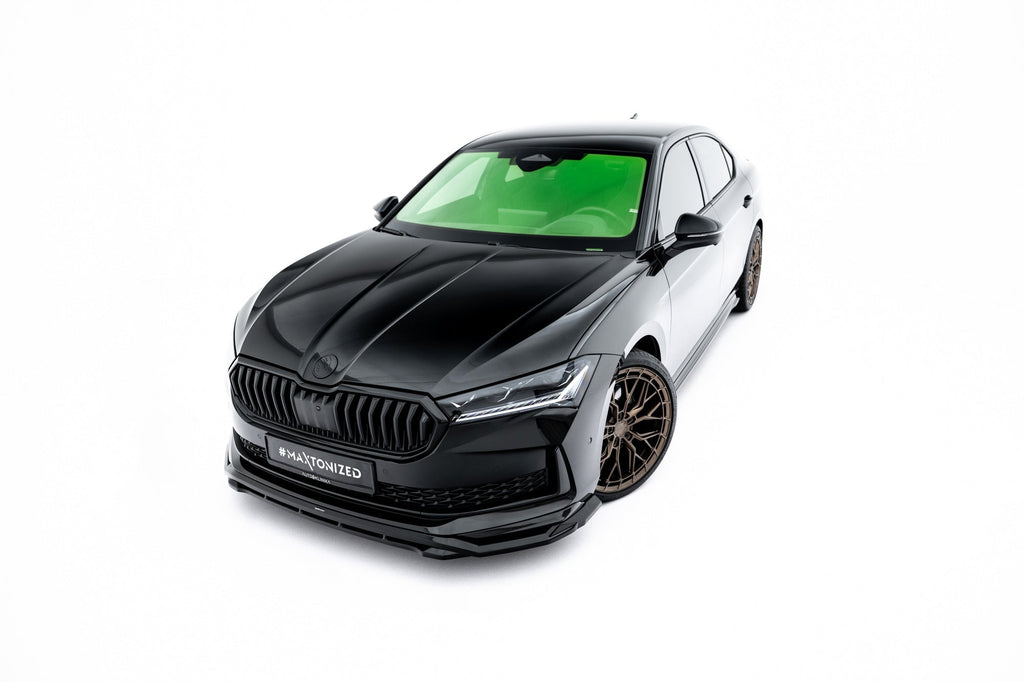 Maxton Design Splitter delantero V.1 para Skoda Superb Sportline Mk4 - imagen 1