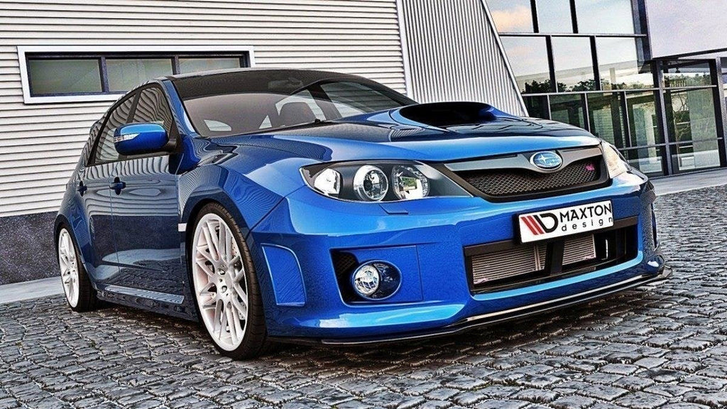 Maxton Design Splitter delantero V.1 para Subaru Impreza WRX STI Mk3 Facelift - imagen 1