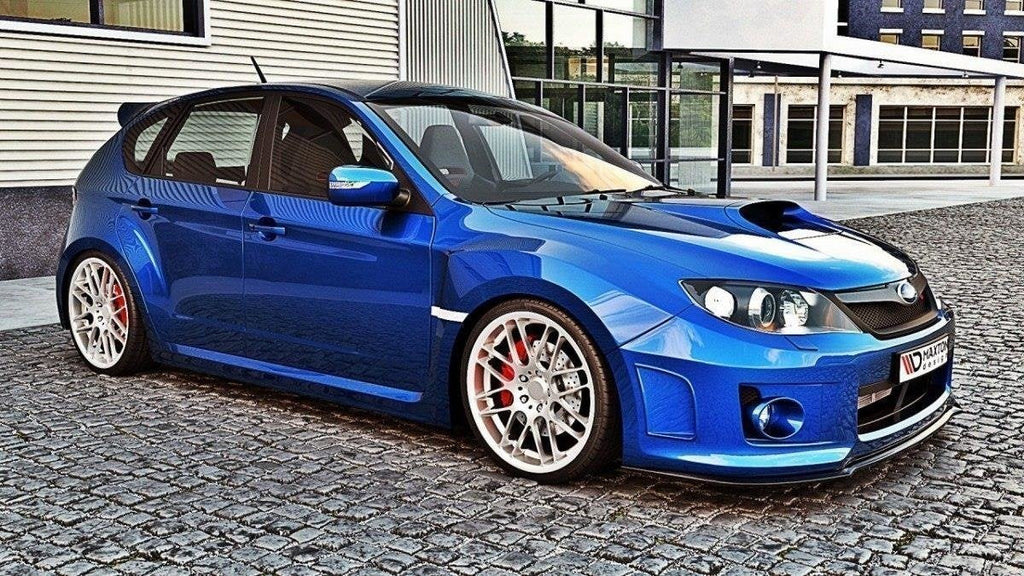 Maxton Design Splitter delantero V.1 para Subaru Impreza WRX STI Mk3 Facelift - imagen 2