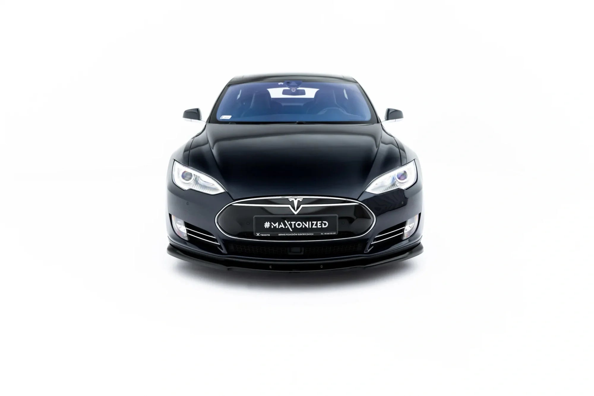 Maxton Design Splitter delantero V.1 para Tesla Model S Mk1 - imagen 2