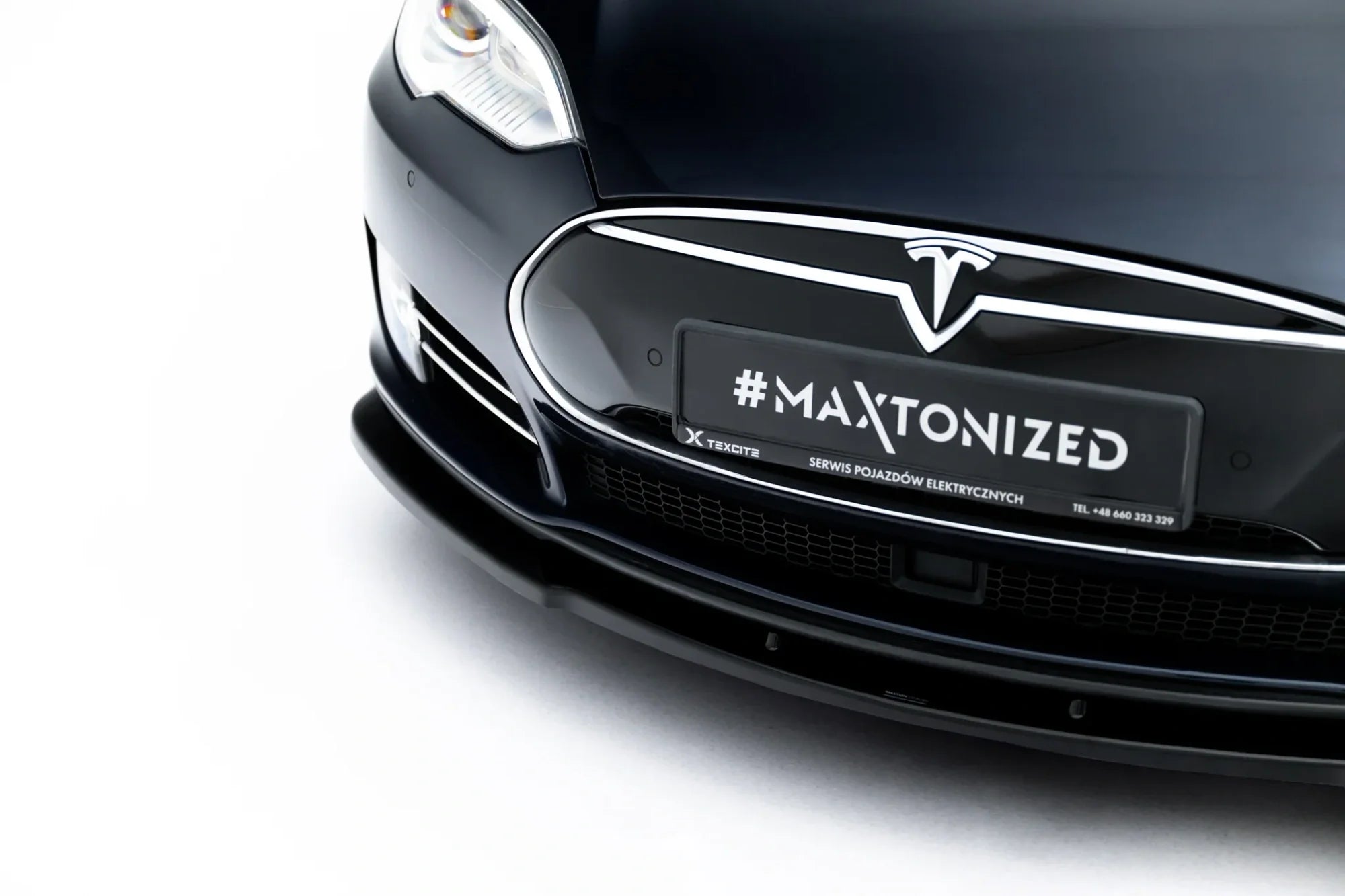 Maxton Design Splitter delantero V.1 para Tesla Model S Mk1 - imagen 4