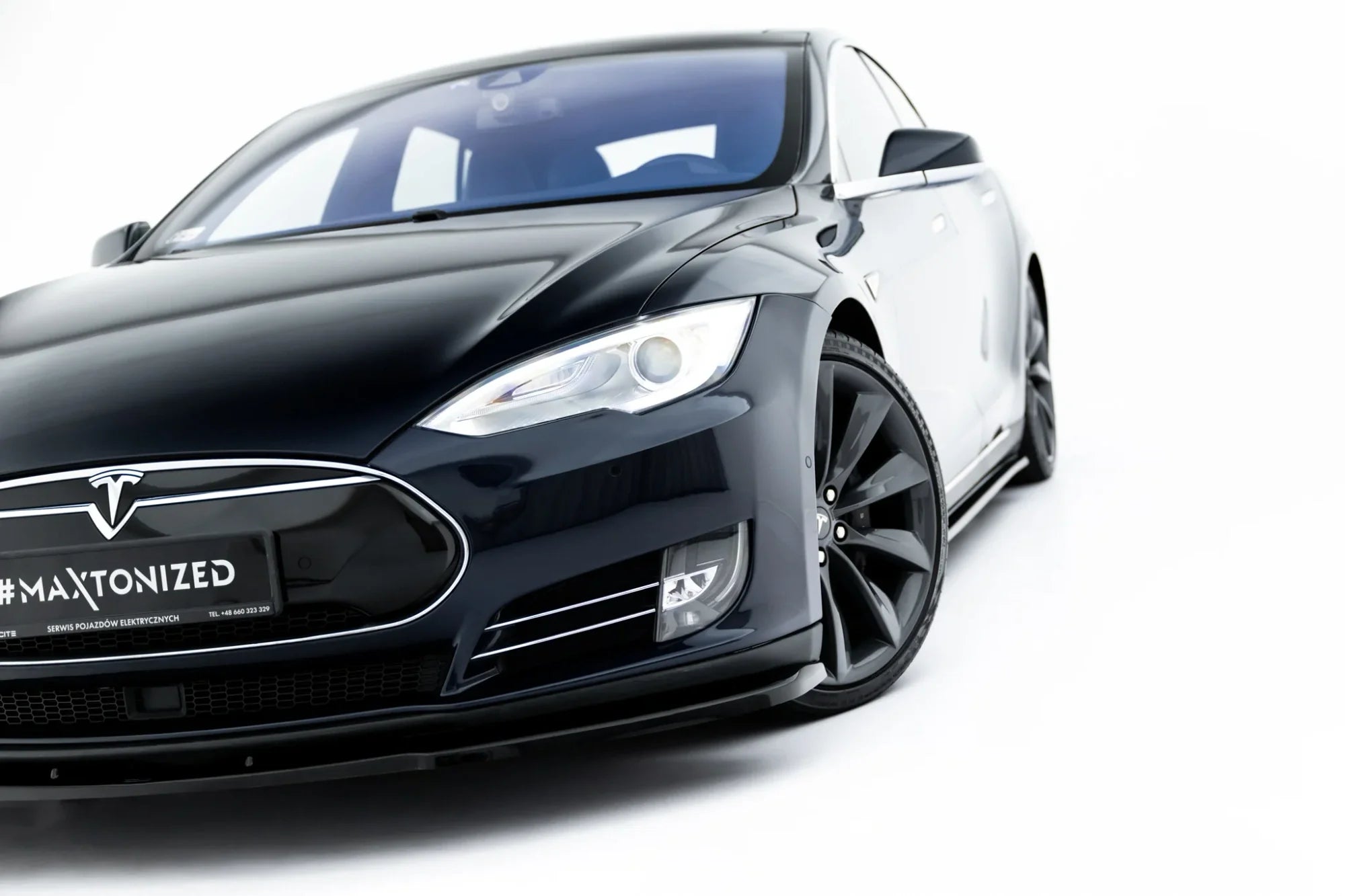 Maxton Design Splitter delantero V.1 para Tesla Model S Mk1 - imagen 5