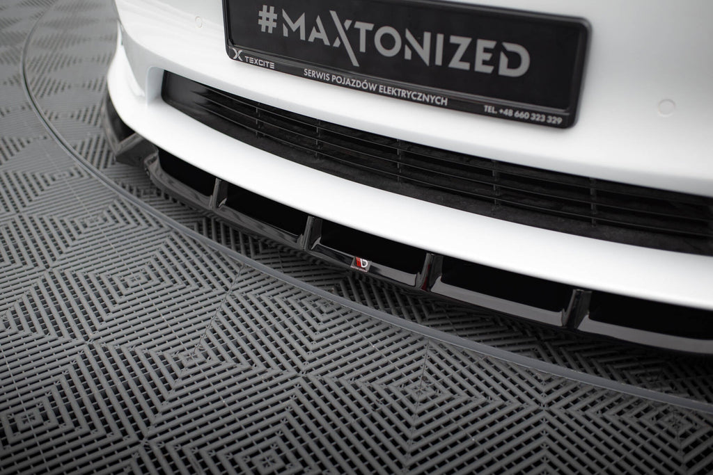 Maxton Design Splitter delantero V.1 para Tesla Model S Plaid Mk1 Facelift - imagen 3