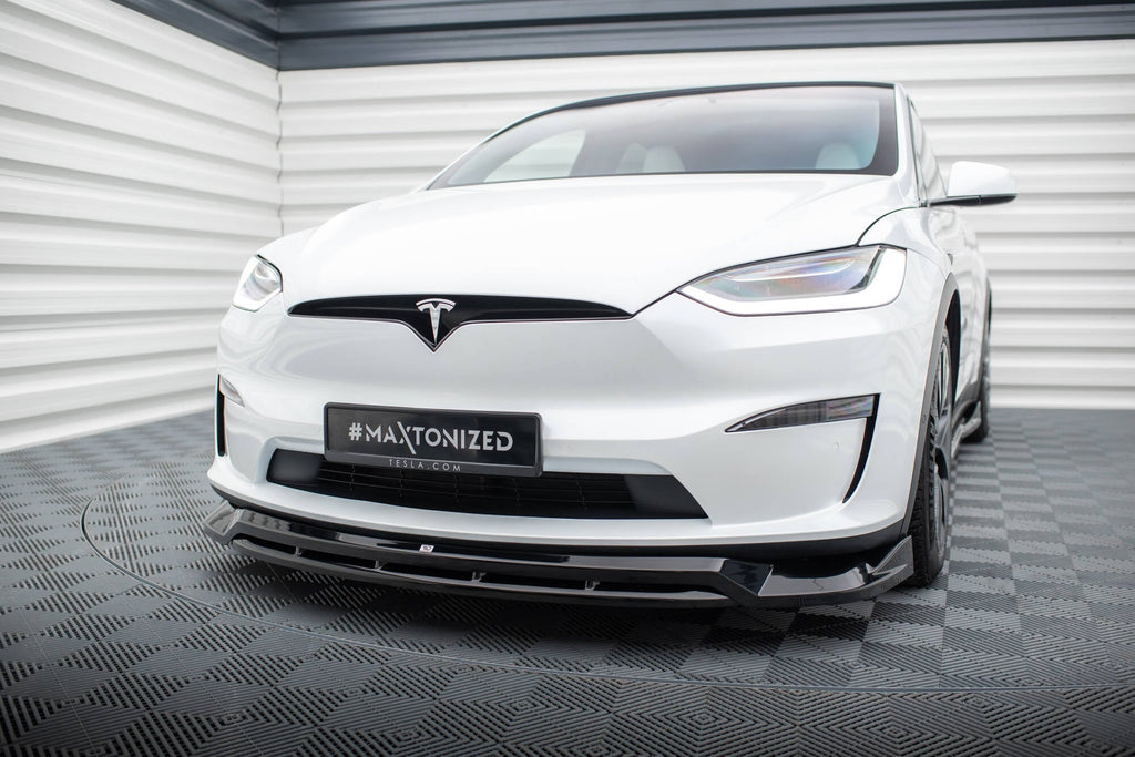 Maxton Design Splitter delantero V.1 para Tesla Model X Mk1 Facelift - imagen 1