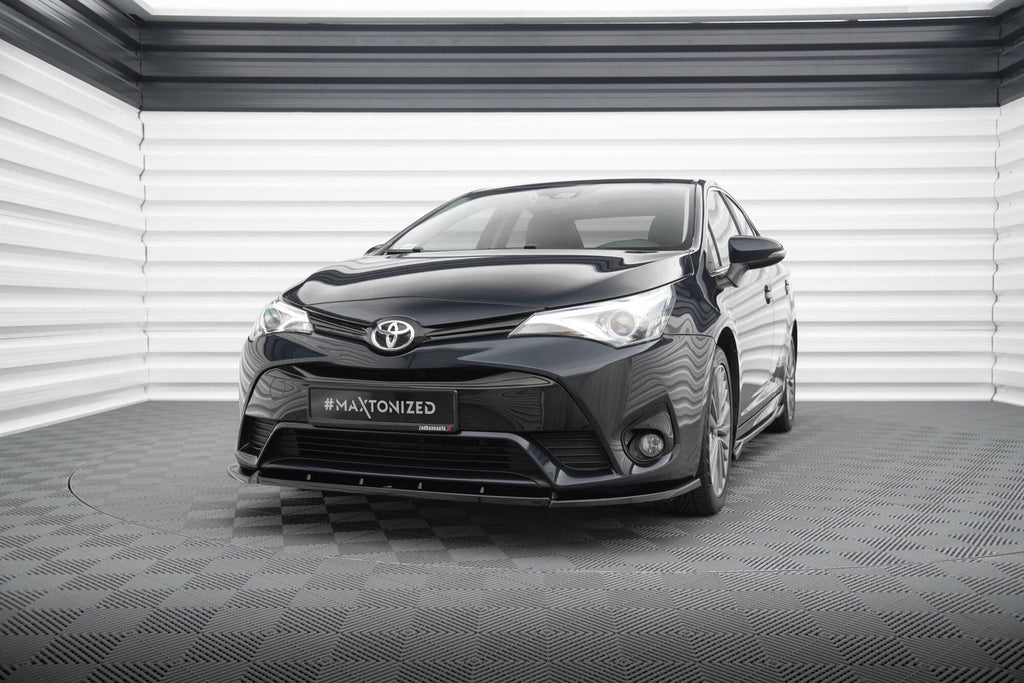 Maxton Design Splitter delantero V.1 para Toyota Avensis Mk3 Facelift - imagen 1