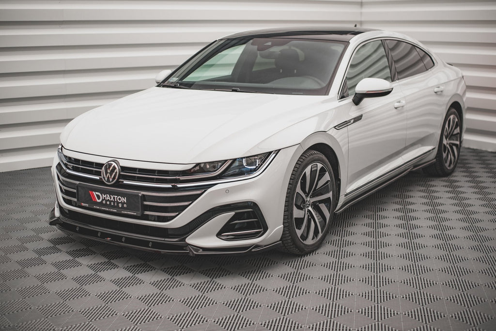 Maxton Design Splitter delantero V.1 para Volkswagen Arteon R-Line Sedan / Shooting Brake Mk1 Facelift - imagen 1