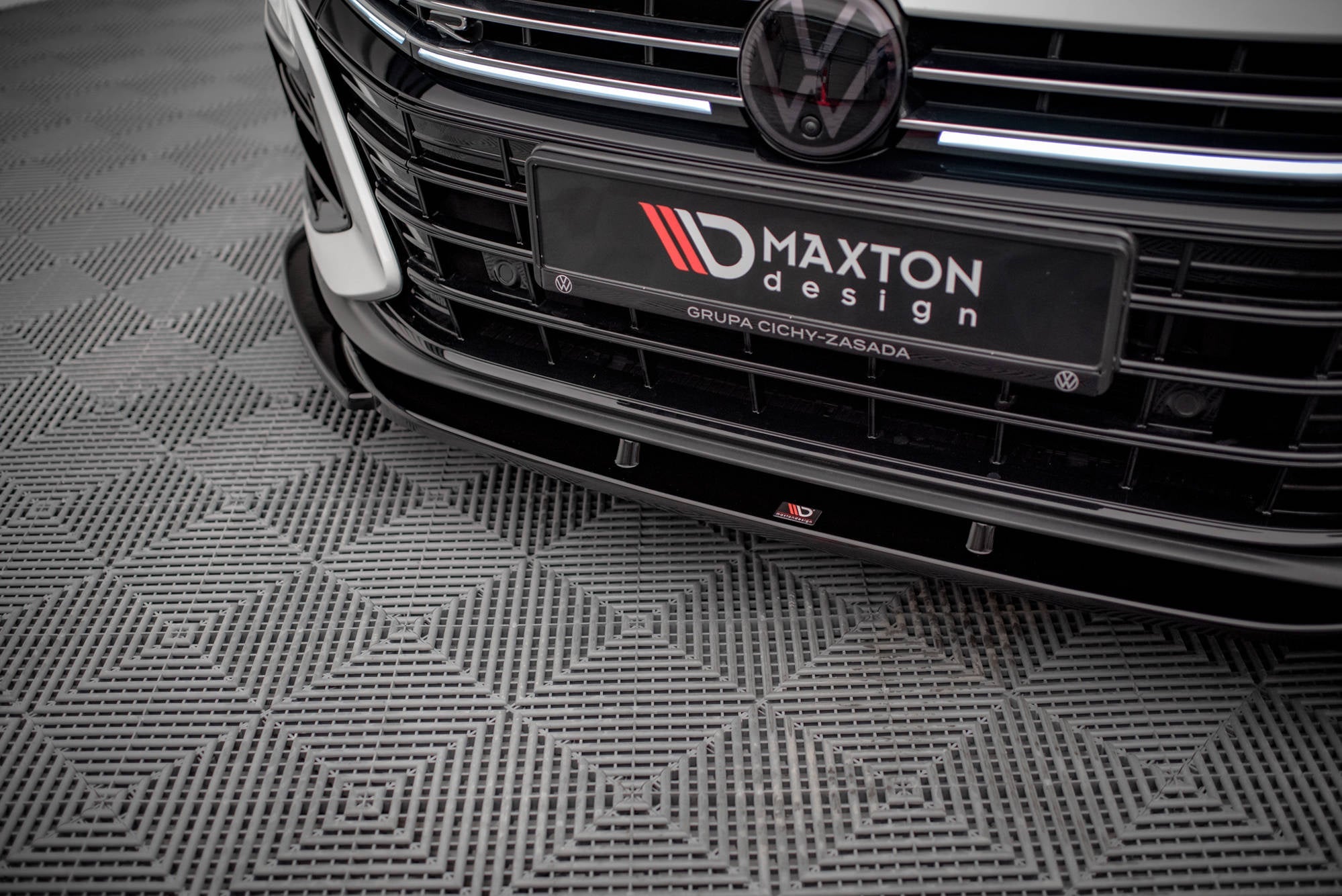 Maxton Design Splitter delantero V.1 para Volkswagen Arteon R Sedan / Shooting Brake Mk1 Facelift - imagen 3