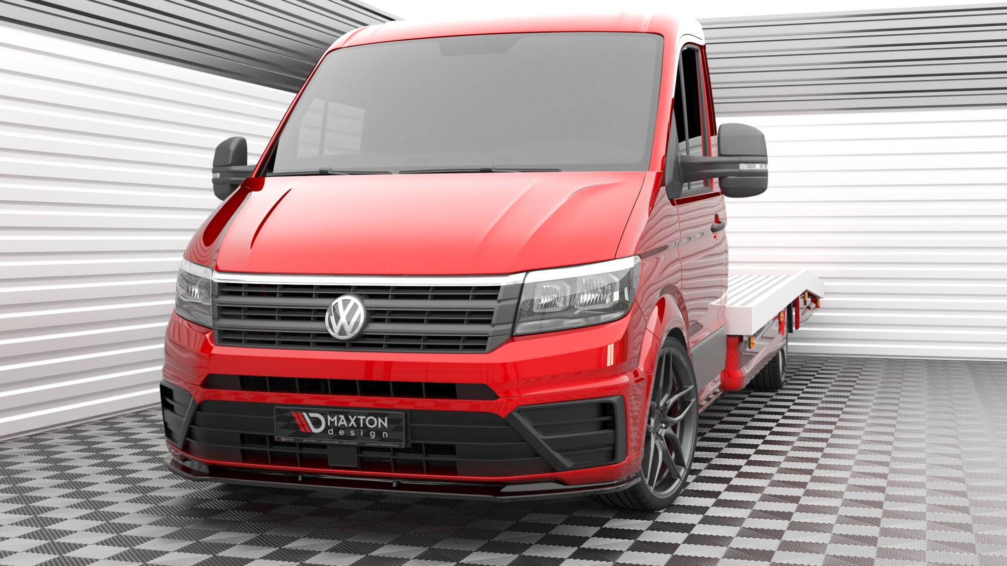 Maxton Design Splitter delantero V.1 para Volkswagen Crafter Mk2 - imagen 1
