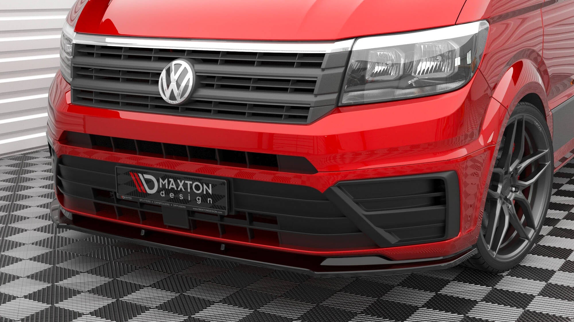 Maxton Design Splitter delantero V.1 para Volkswagen Crafter Mk2 - imagen 3