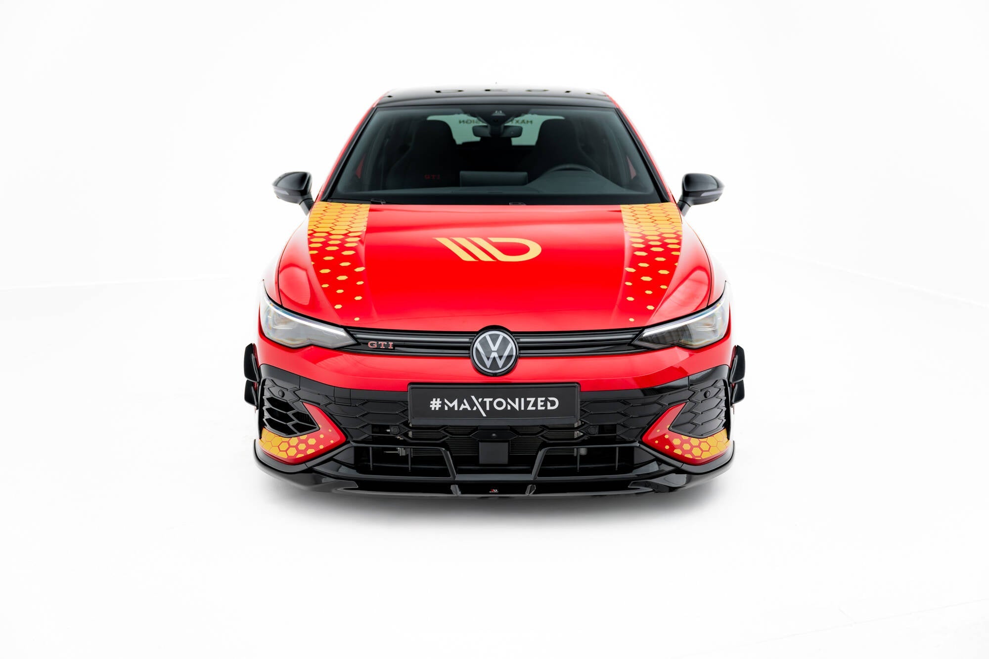 Maxton Design Splitter delantero V.1 para Volkswagen Golf GTI Clubsport Mk8 Facelift - imagen 2