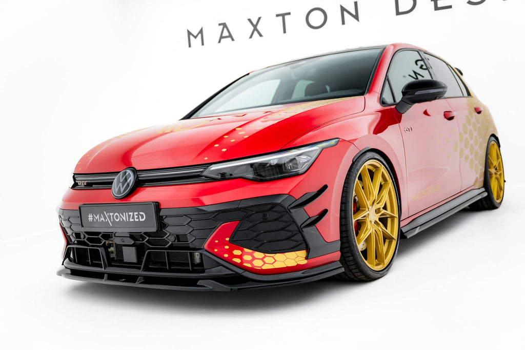 Maxton Design Splitter delantero V.1 para Volkswagen Golf GTI Clubsport Mk8 Facelift - imagen 1