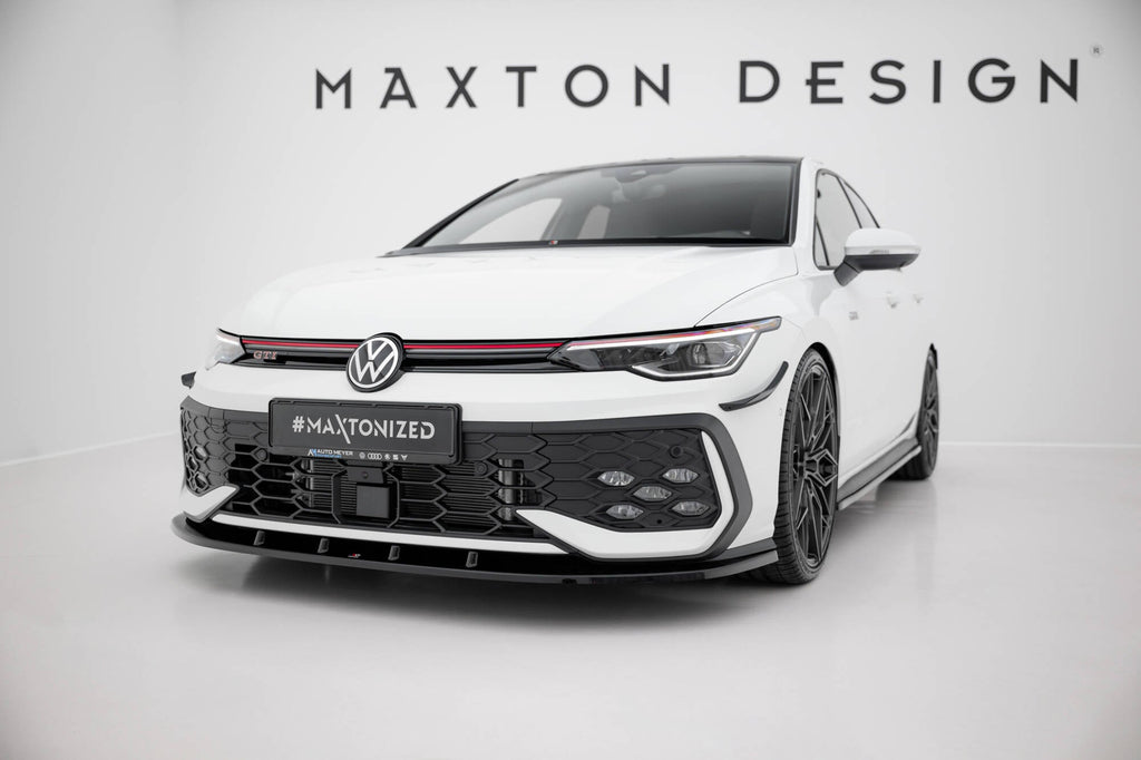Maxton Design Splitter delantero V.1 para Volkswagen Golf GTI / GTE / R-Line Mk8 Facelift - imagen 1