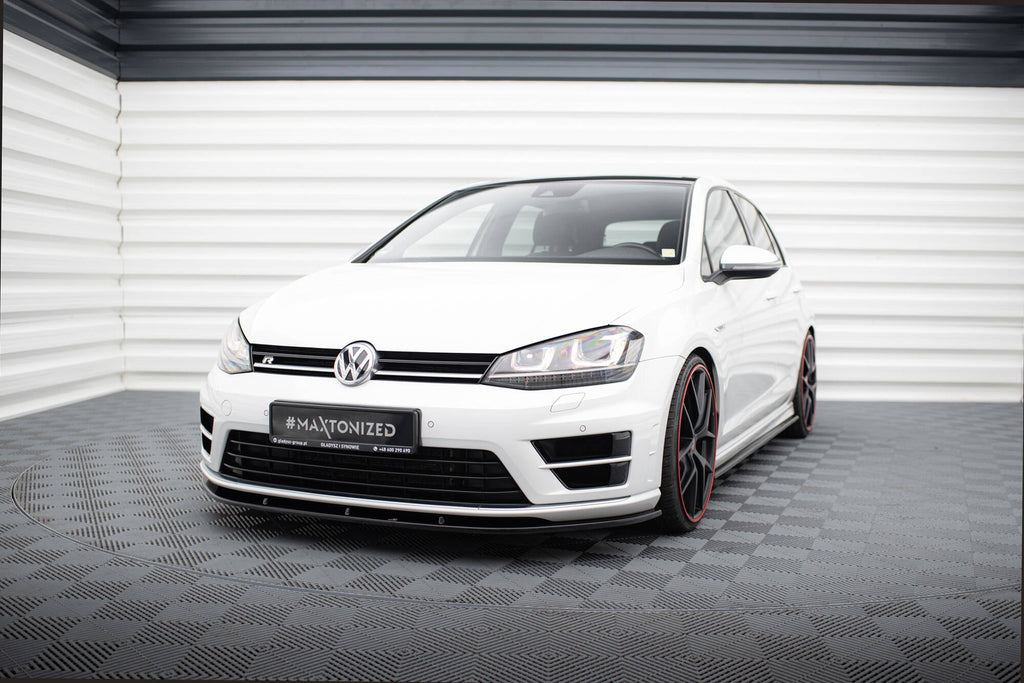 Maxton Design Splitter delantero V.1 para Volkswagen Golf R / R-Line Mk7 - imagen 1