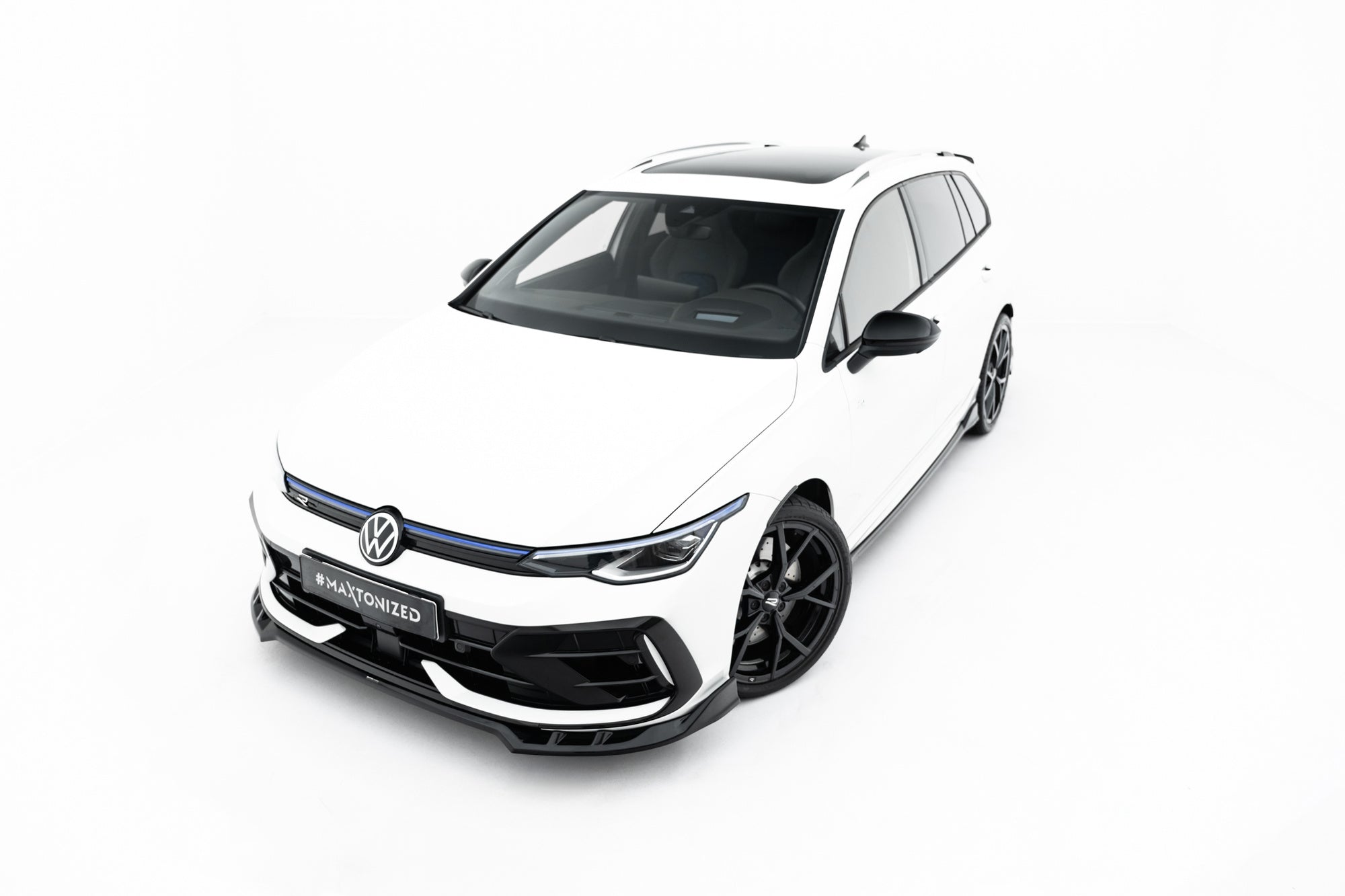 Maxton Design Splitter delantero V.1 para Volkswagen Golf R Variant Mk8 Facelift - imagen 1