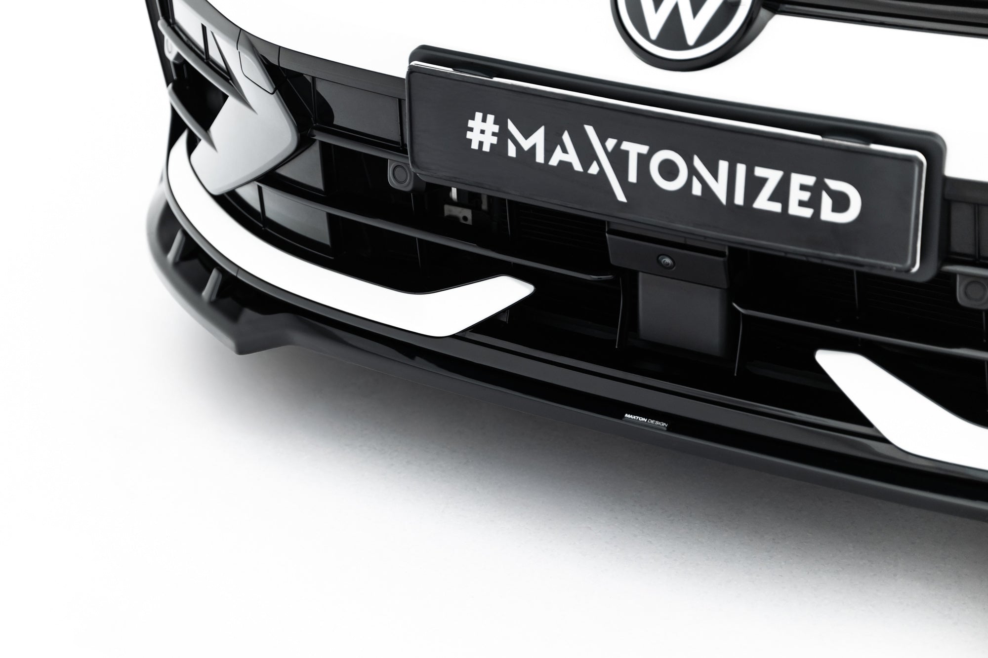 Maxton Design Splitter delantero V.1 para Volkswagen Golf R Variant Mk8 Facelift - imagen 5