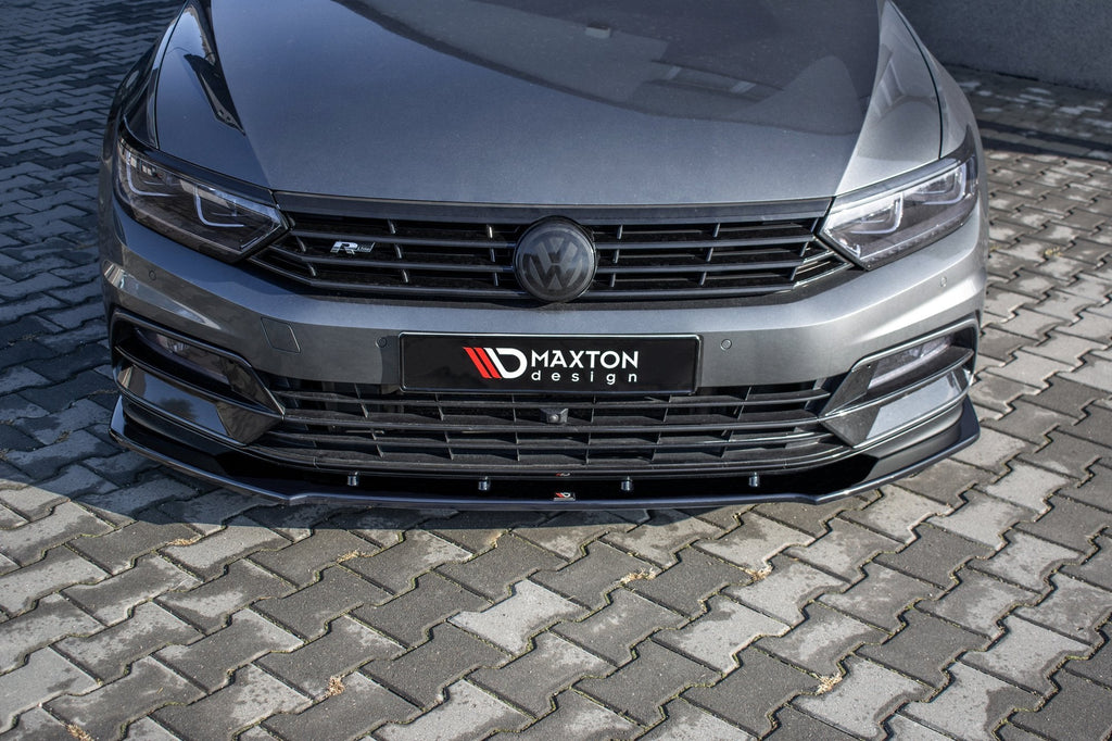 Maxton Design Splitter delantero V.1 para Volkswagen Passat R-Line B8 - imagen 1
