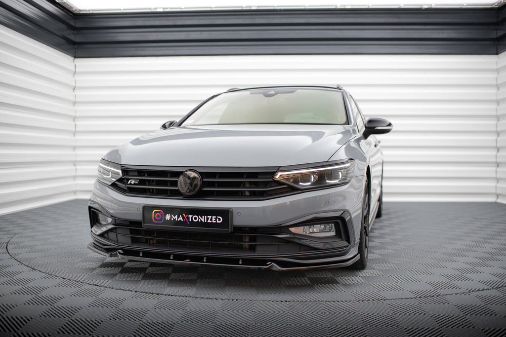 Maxton Design Splitter delantero V.1 para Volkswagen Passat R-Line B8 Facelift - imagen 1