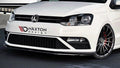 Maxton Design Splitter delantero V.1 para Volkswagen Polo GTI Mk5 Facelift - imagen 1