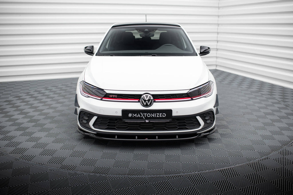 Maxton Design Splitter delantero V.1 para Volkswagen Polo GTI Mk6 Facelift - imagen 2