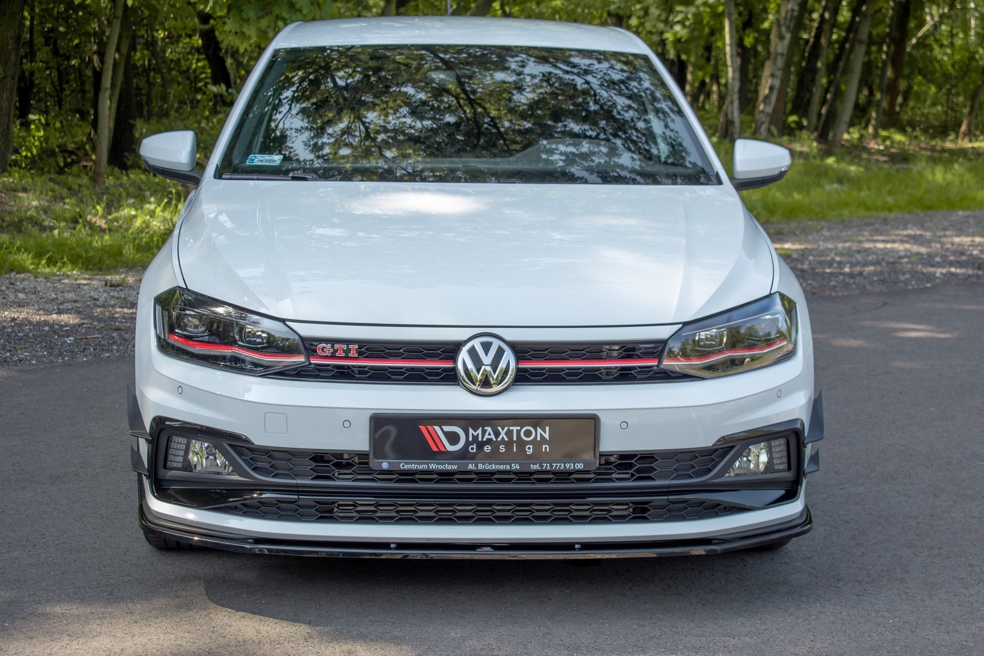 Maxton Design Splitter delantero V.1 para Volkswagen Polo GTI / R-line Mk6 - imagen 2