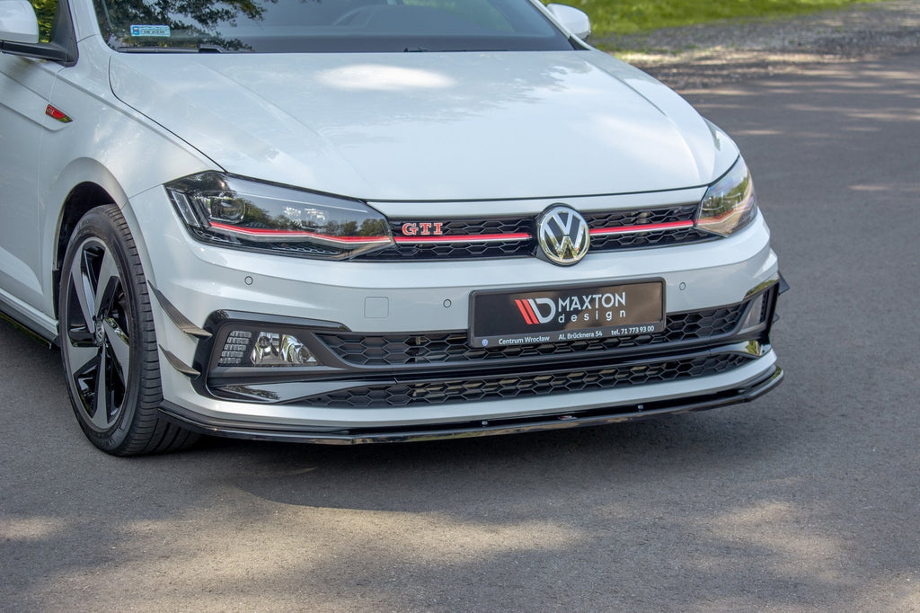 Maxton Design Splitter delantero V.1 para Volkswagen Polo GTI / R-line Mk6 - imagen 4