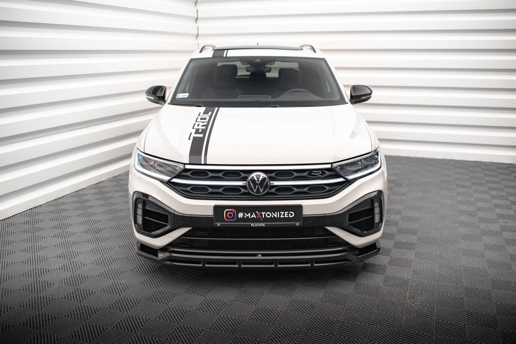 Maxton Design Splitter delantero V.1 para Volkswagen T-Roc R / R-Line Mk1 Facelift - imagen 2