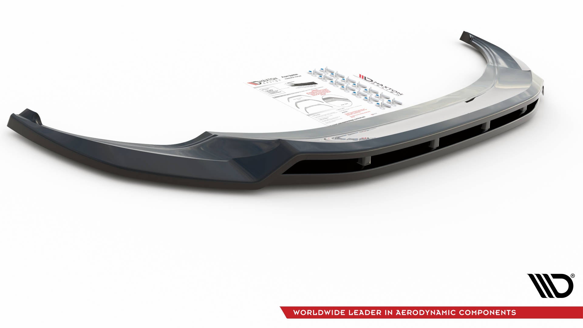 Maxton Design Splitter delantero V.1 para Volkswagen Tiguan R / R-Line Mk2 Facelift - imagen 3