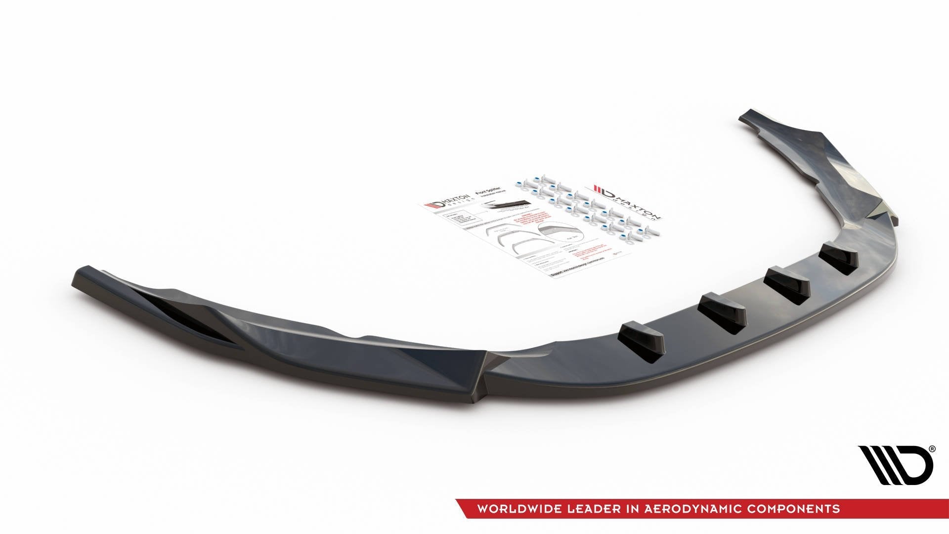 Maxton Design Splitter delantero V.1 para Volvo S60 R-Design Mk2 Facelift - imagen 3