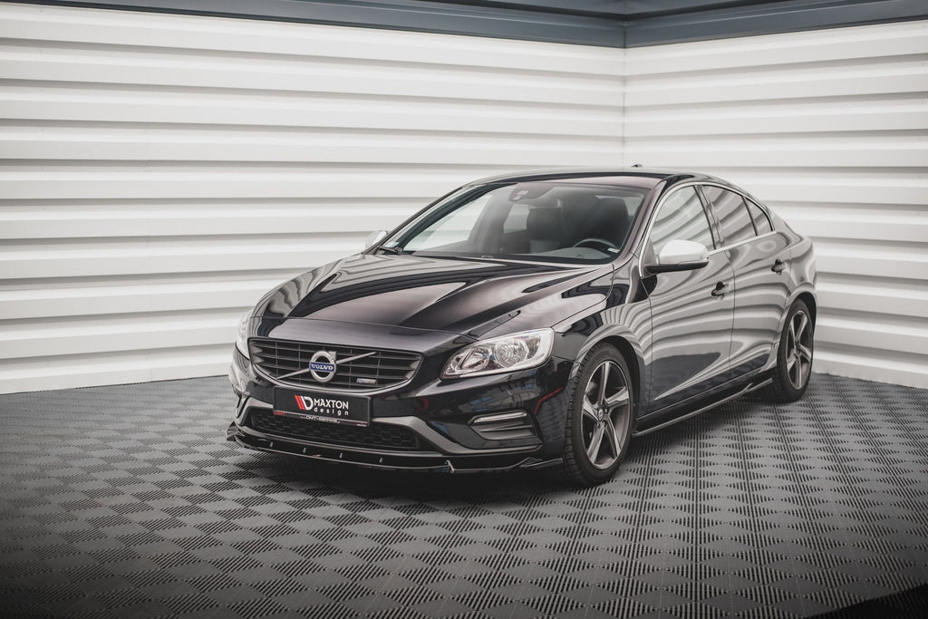 Maxton Design Splitter delantero V.1 para Volvo S60 R-Design Mk2 Facelift - imagen 1