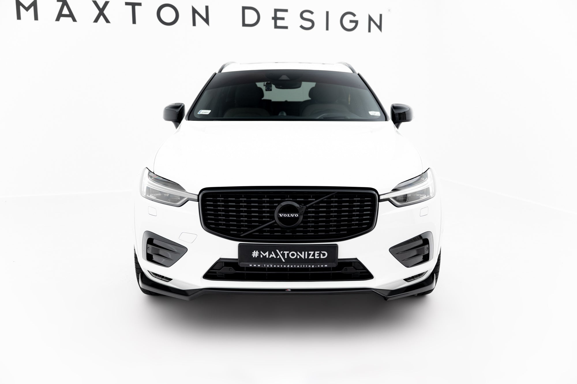 Maxton Design Splitter delantero V.1 para Volvo XC60 Mk2 R-Design - imagen 2
