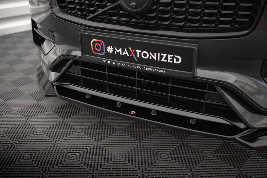 Maxton Design Splitter delantero V.1 para Volvo XC90 R-Design Mk2 Facelift - imagen 3