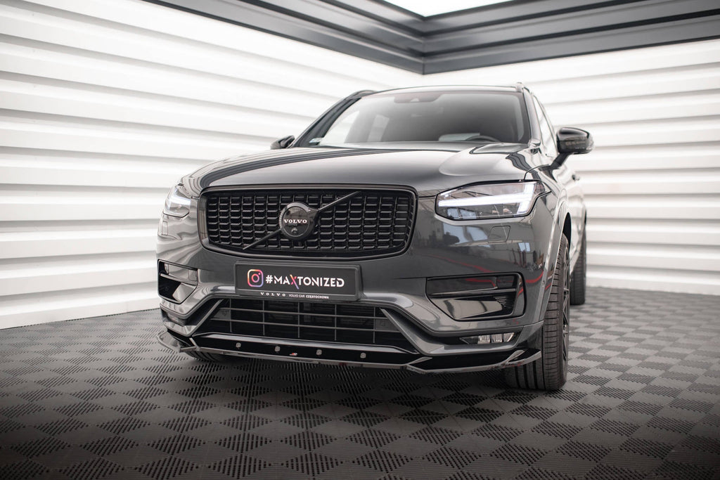 Maxton Design Splitter delantero V.1 para Volvo XC90 R-Design Mk2 Facelift - imagen 1