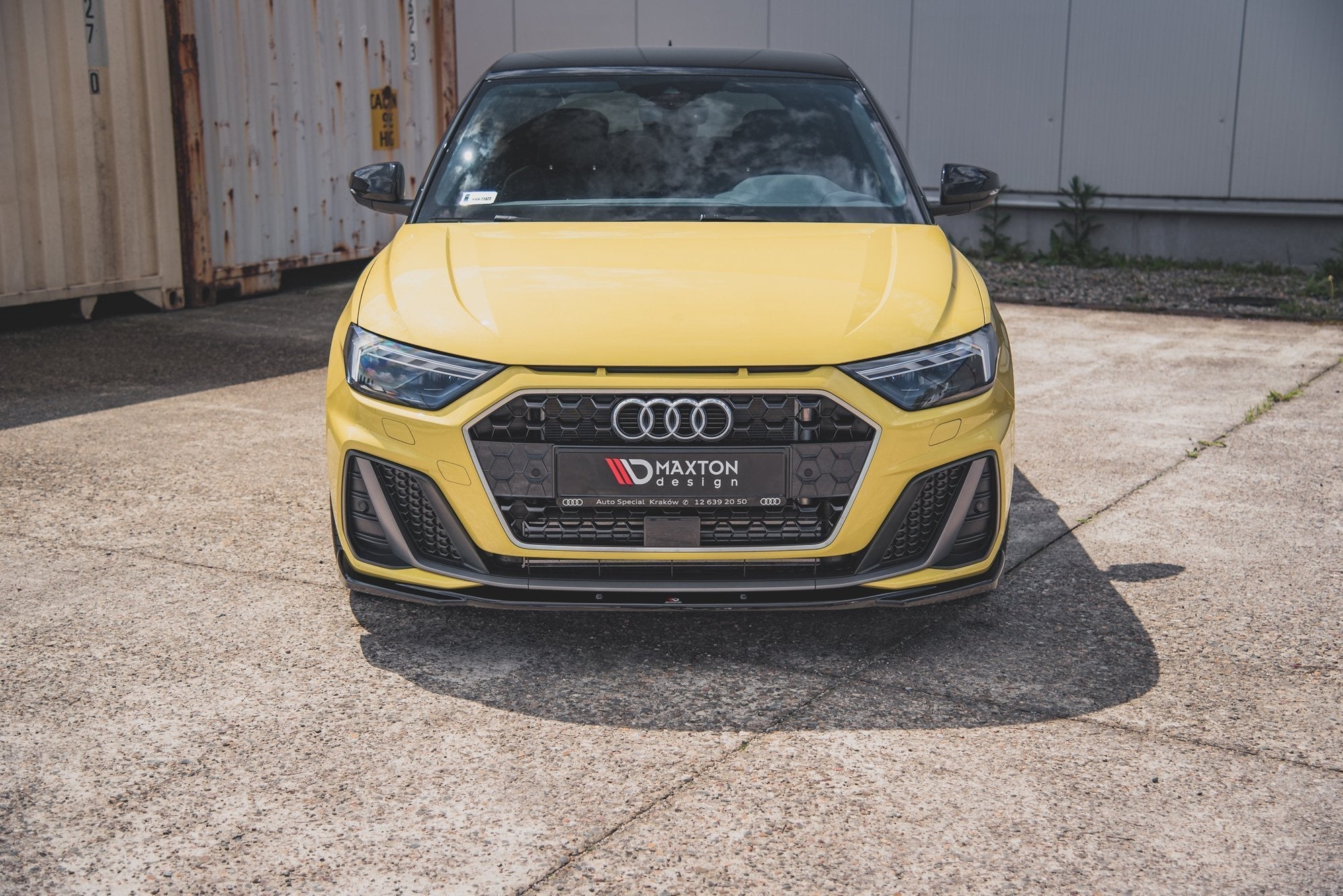 Maxton Design Splitter delantero V.2 para Audi A1 S-Line GB - imagen 2