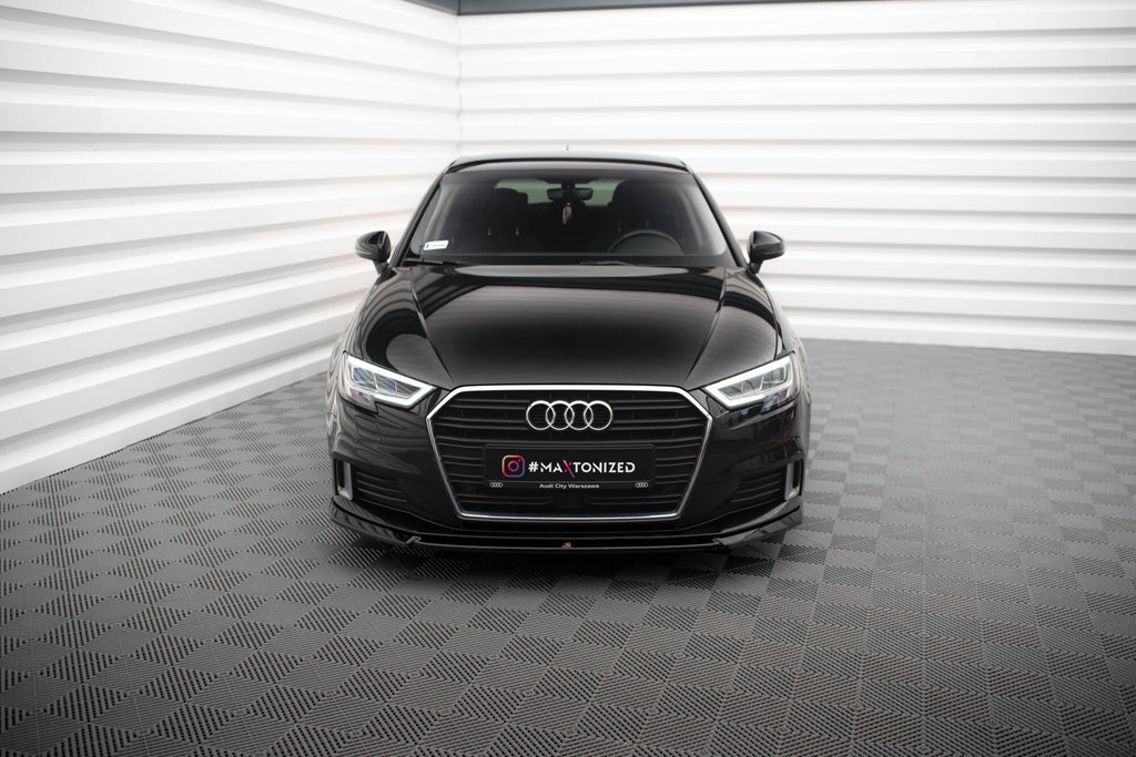 Maxton Design Splitter delantero V.2 para Audi A3 Sportback 8V Facelift - imagen 2