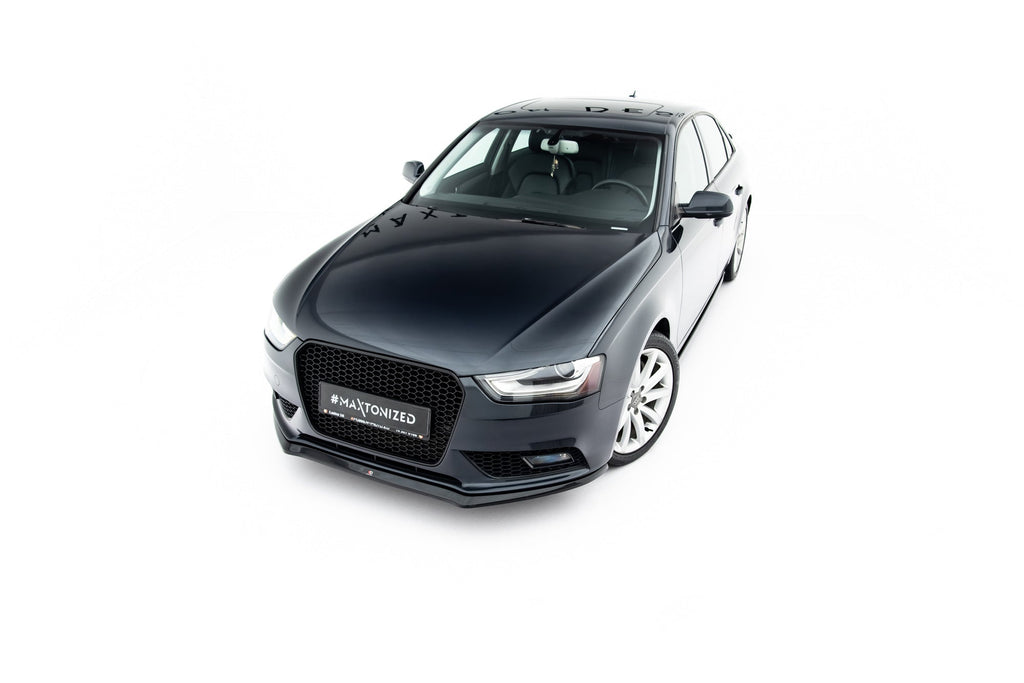Maxton Design Splitter delantero V.2 para Audi A4 Avant B8 Facelift - imagen 1