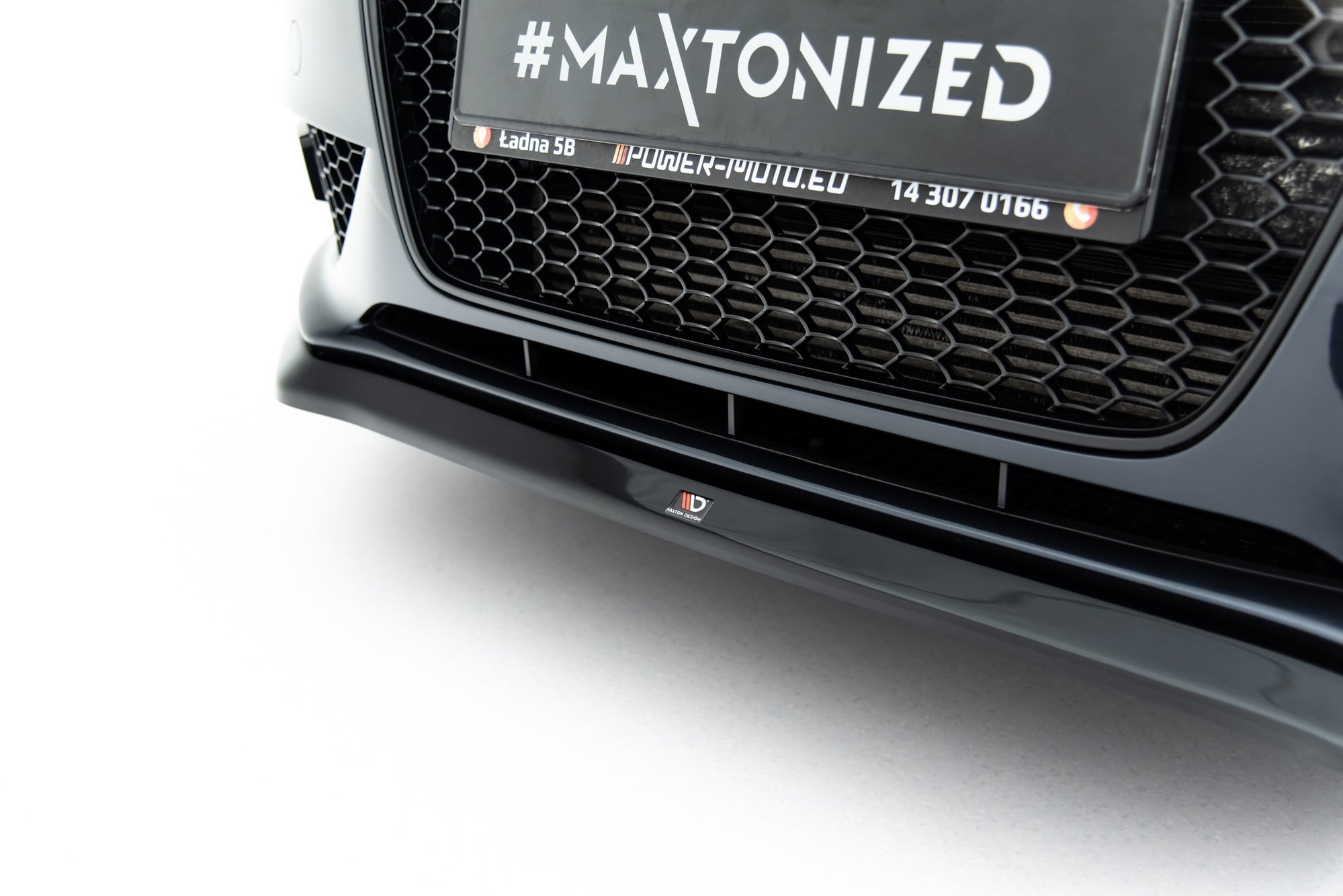 Maxton Design Splitter delantero V.2 para Audi A4 Avant B8 Facelift - imagen 3