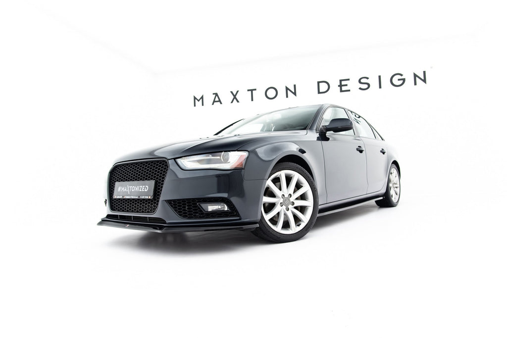 Maxton Design Splitter delantero V.2 para Audi A4 Avant B8 Facelift - imagen 4