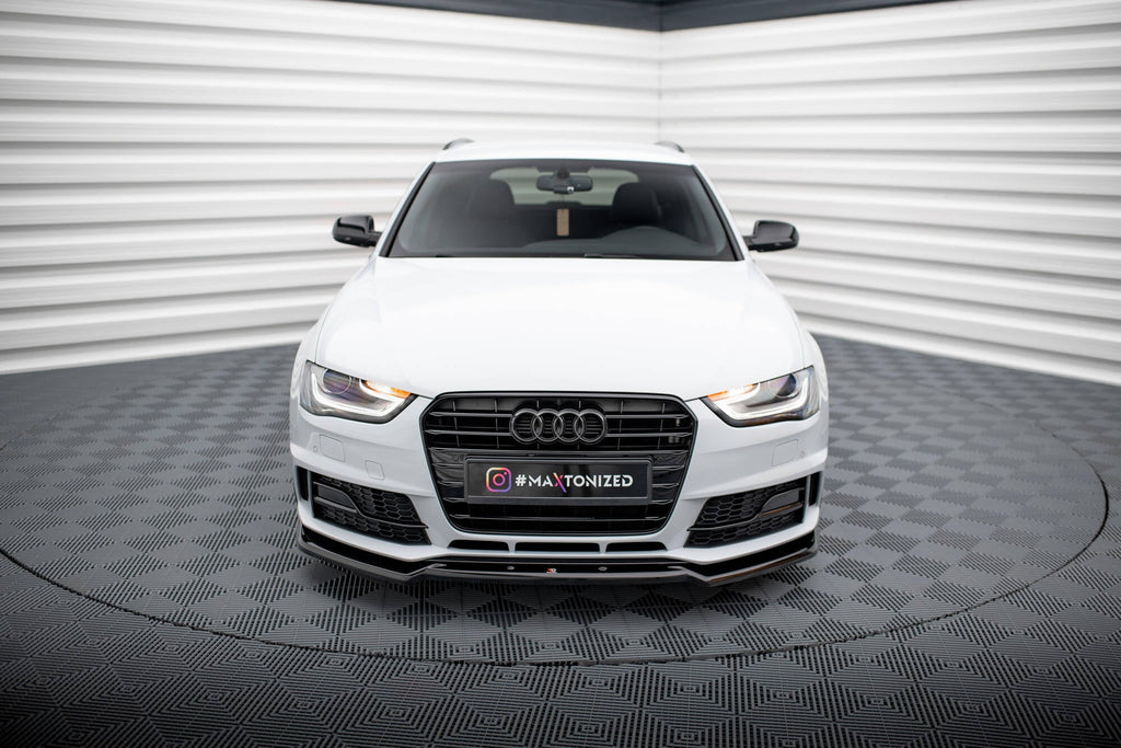 Maxton Design Splitter delantero V.2 para Audi A4 Competition B8 Facelift - imagen 2