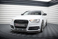 Maxton Design Splitter delantero V.2 para Audi A4 Competition B8 Facelift - imagen 1