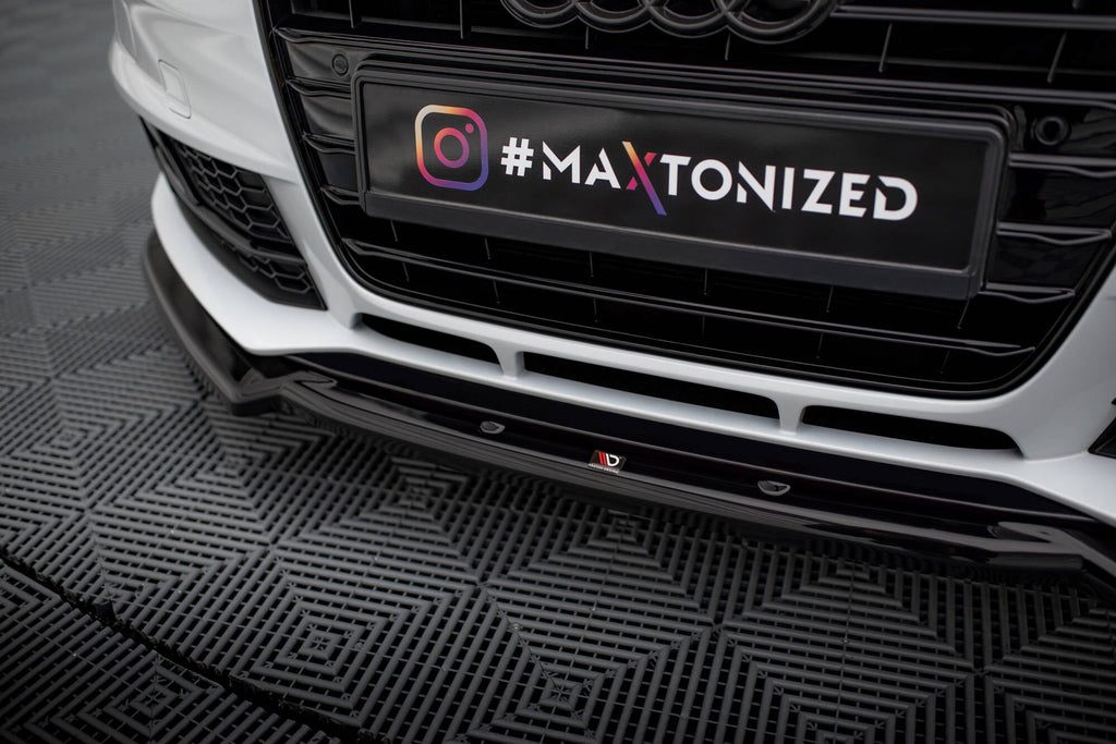 Maxton Design Splitter delantero V.2 para Audi A4 Competition B8 Facelift - imagen 3