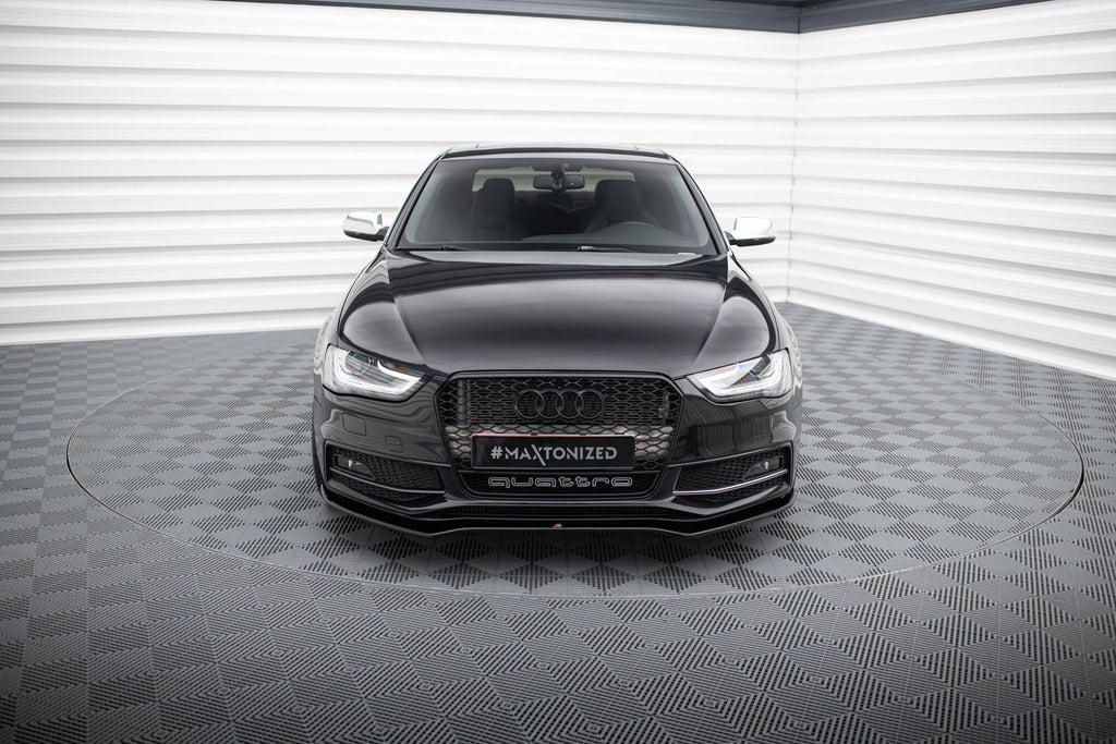 Maxton Design Splitter delantero V.2 para Audi A4 S-Line / S4 B8 Facelift - imagen 2