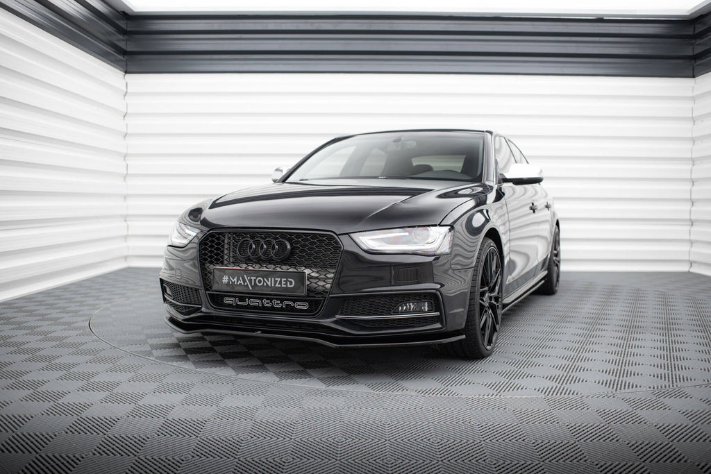 Maxton Design Splitter delantero V.2 para Audi A4 S-Line / S4 B8 Facelift - imagen 1