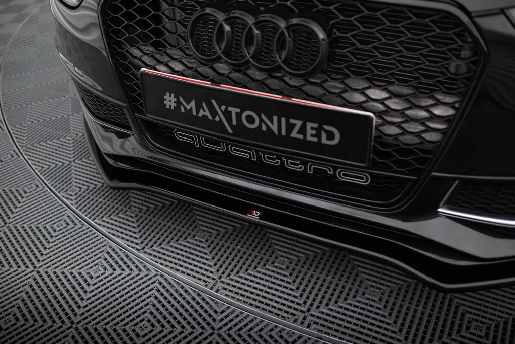 Maxton Design Splitter delantero V.2 para Audi A4 S-Line / S4 B8 Facelift - imagen 3