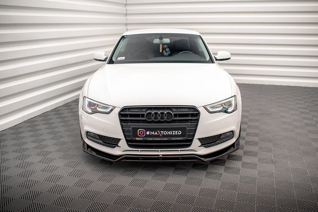 Maxton Design Splitter delantero V.2 para Audi A5 Coupe / Sportback 8T Facelift - imagen 2