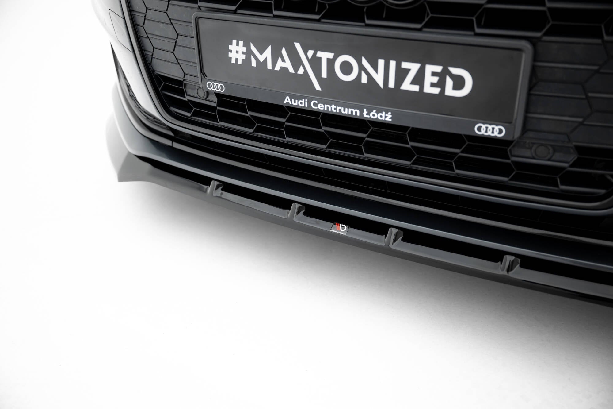 Maxton Design Splitter delantero V.2 para Audi A5 F5 Facelift - imagen 3