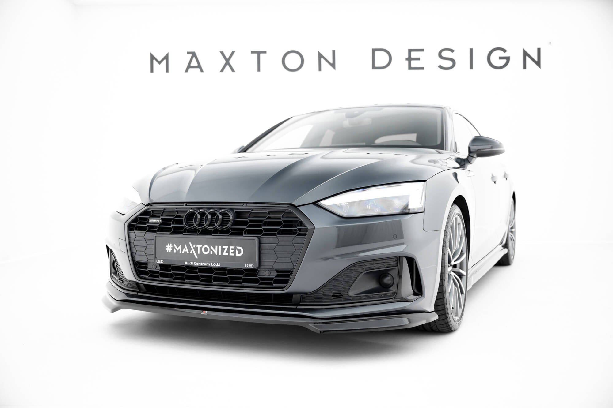Maxton Design Splitter delantero V.2 para Audi A5 F5 Facelift - imagen 4