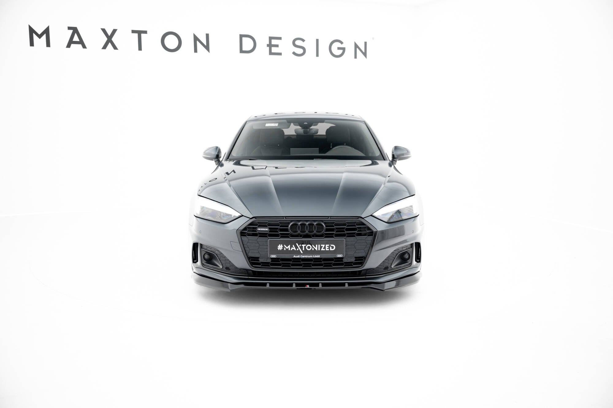 Maxton Design Splitter delantero V.2 para Audi A5 F5 Facelift - imagen 2