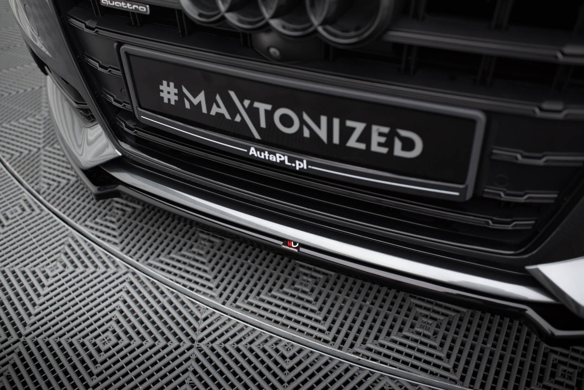 Maxton Design Splitter delantero V.2 para Audi A6 / A6 C7 S-line/ S6 C7 Facelift - imagen 2