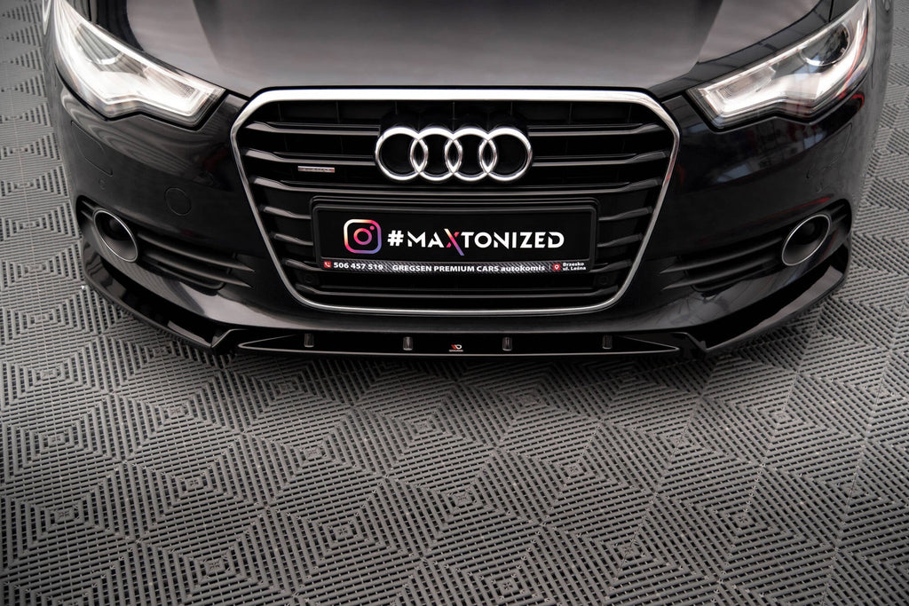 Maxton Design Splitter delantero V.2 para Audi A6 C7 - imagen 3